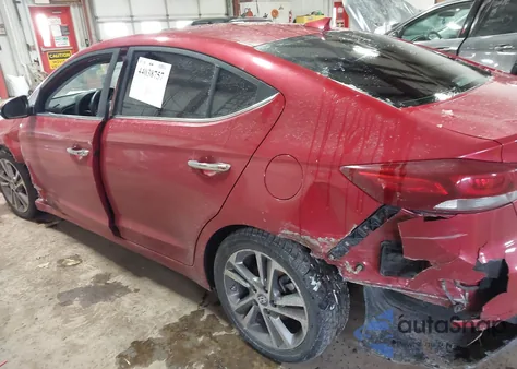 2017 Hyundai Elantra Limited from USA, damaged, VIN 5NPD84LF2HH174264